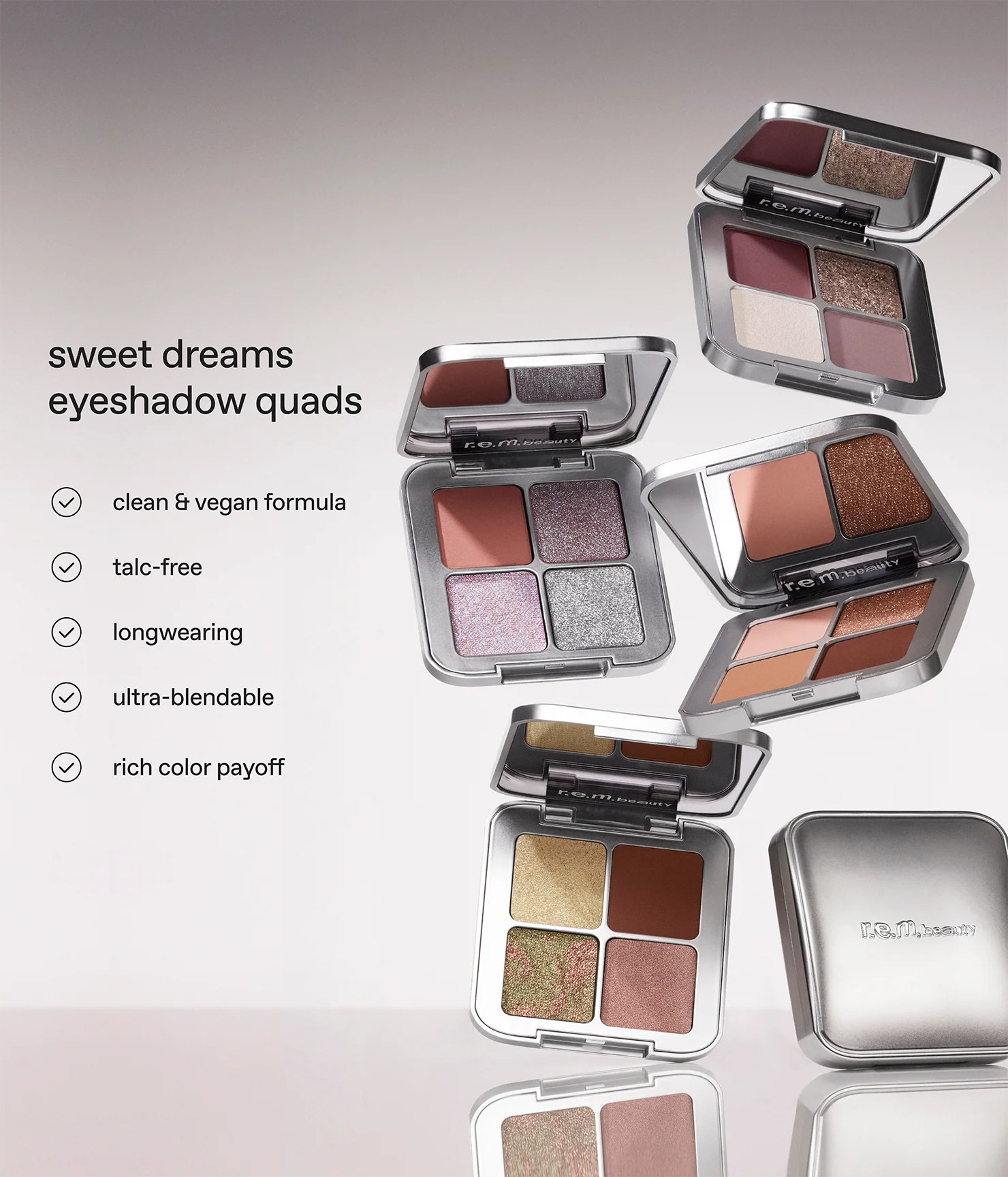 all 4 new sweet dreams eyeshadow quads - Image 6