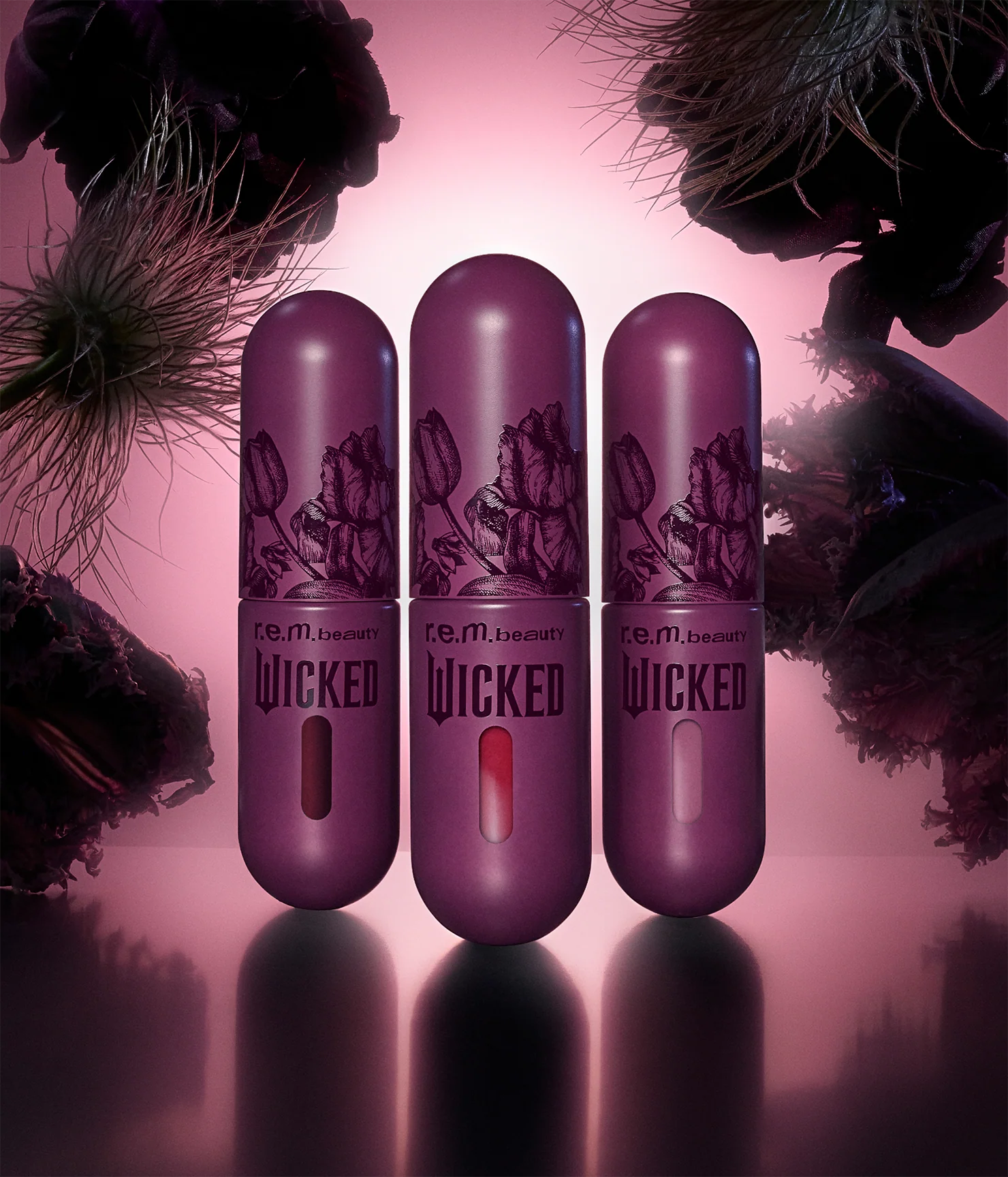 r.e.m. beauty x Wicked: For Good tulip field lip stain - Image 15