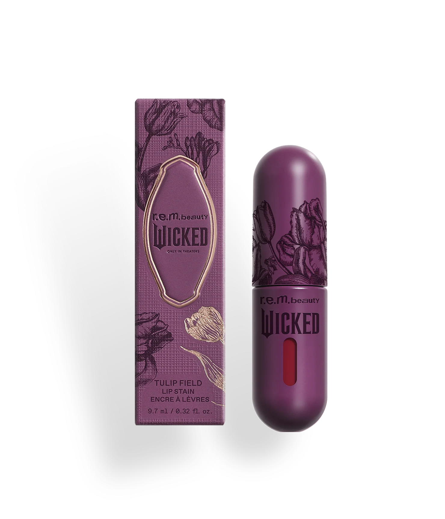 r.e.m. beauty x Wicked: For Good tulip field lip stain - Image 6