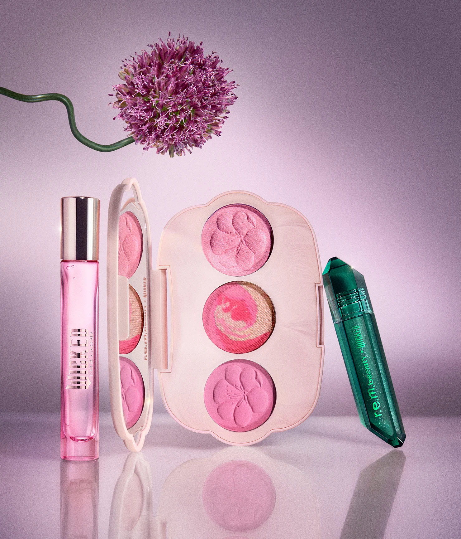 r.e.m. beauty x Wicked: For Good you've been glinda-fied! fragrance & makeup set - Image 9